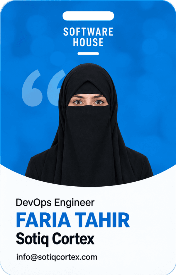 Faria Tahir - DevOps Engineer